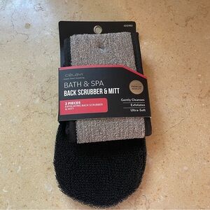 NWT Celavi Back Scrubber & Mitt